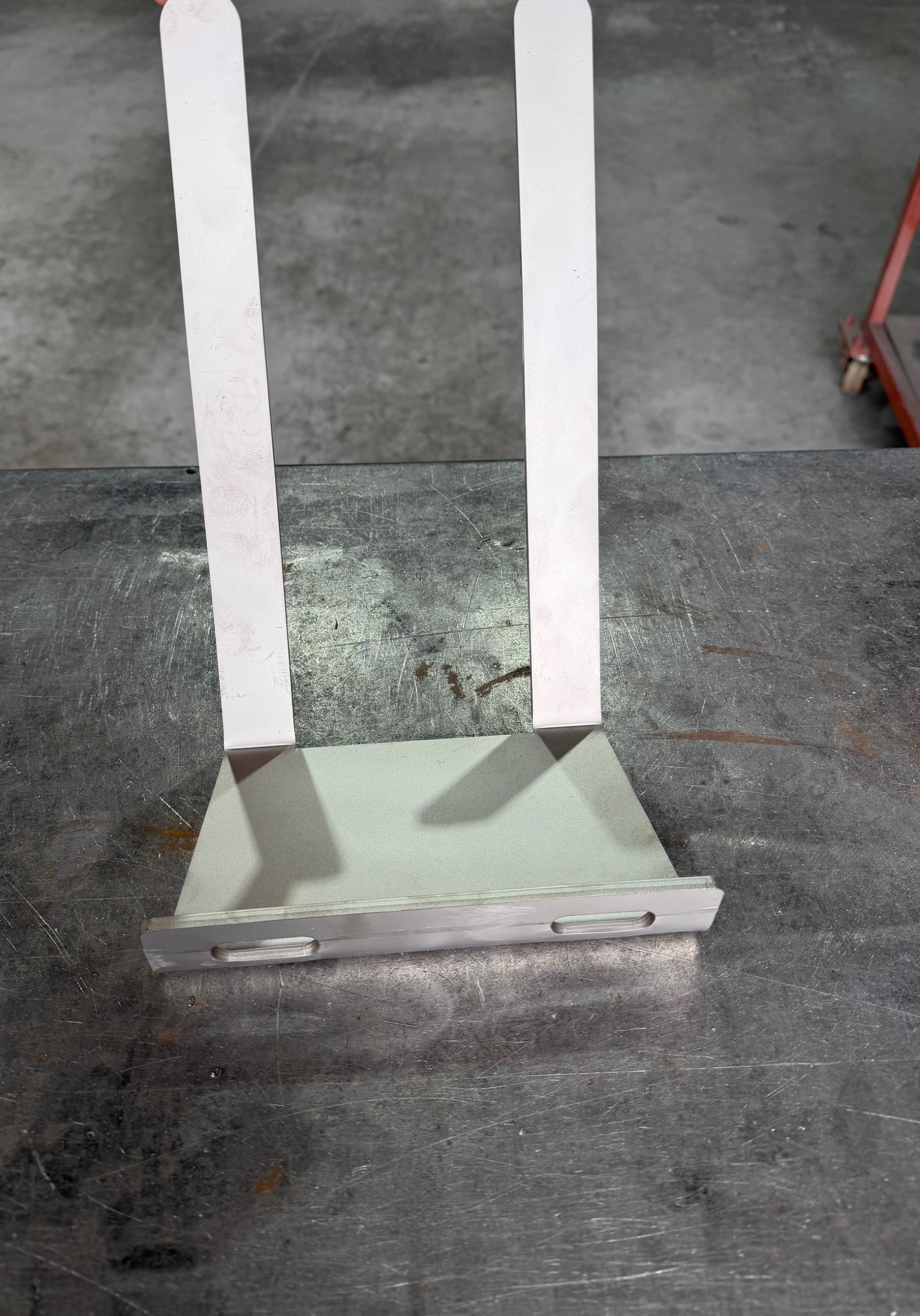RVS Schoenenrek voor 200mm+240mm treeplank