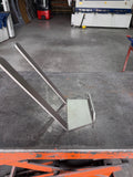 RVS Schoenenrek voor 130mm treeplank