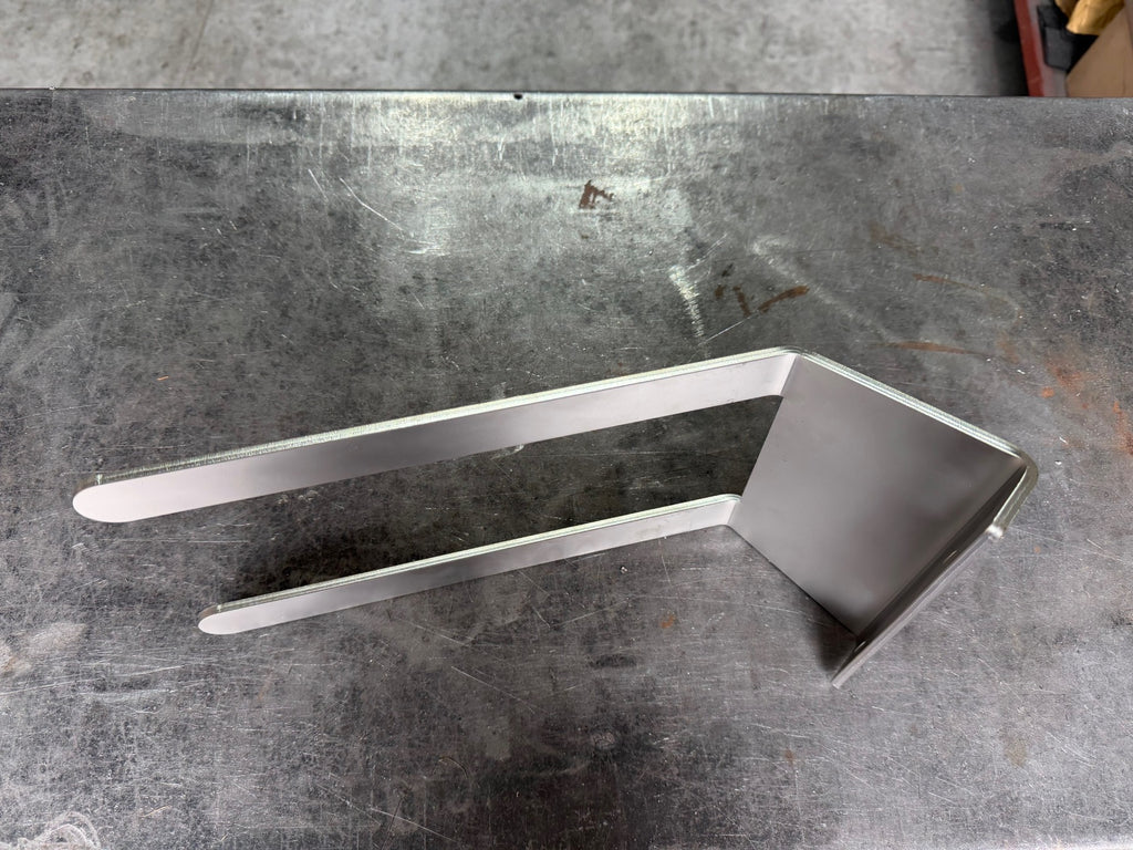 RVS Schoenenrek voor 200mm+240mm treeplank