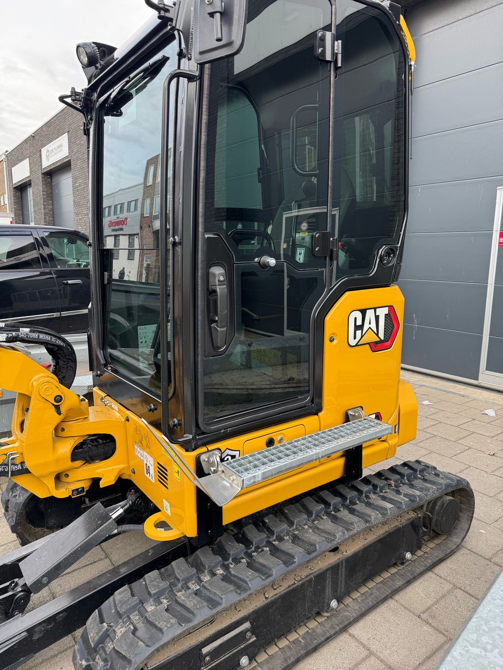 RVS Schoenenrek voor 130mm treeplank